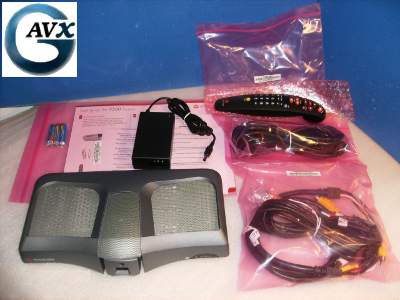 Click for large view of complete Polycom V500 video conference system on sale for $399. Click for large view of complete Polycom V500 videoconferencing system on sale for $399.